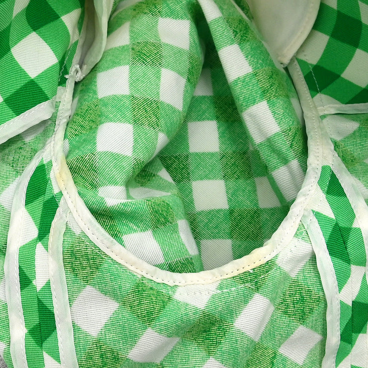 Yves Saint Laurent Single Breasted Collarless Jacket Green HZ295-675 #36 176529