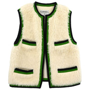 Chanel Sleeveless Vest Jacket White 176532