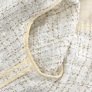 Chanel Single Breasted Jacket White 01P #42 176713
