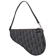 Christian Dior Navy Denim Trotter Saddle Handbag MC1005 176810
