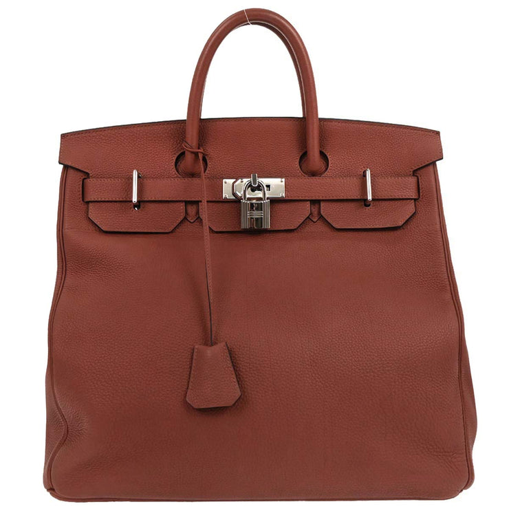 Hermes Cuivre Togo Haut a Courroies 40 Handbag ASX007FS Square:J 176827