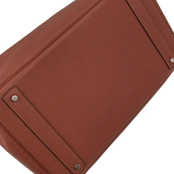 Hermes Cuivre Togo Haut a Courroies 40 Handbag ASX007FS Square:J 176827