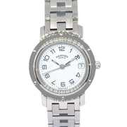 Hermes CL4.210 Clipper Quartz Watch SS 176867