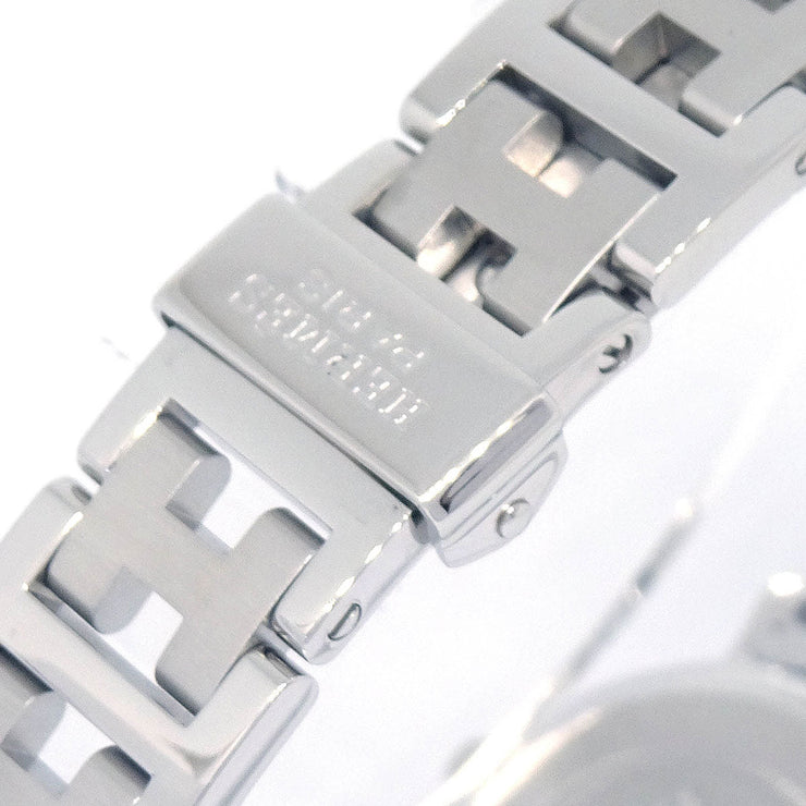 Hermes CL4.210 Clipper Quartz Watch SS 176867