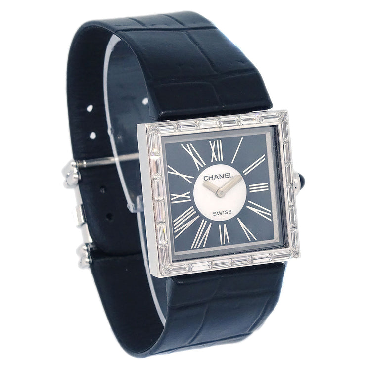 Chanel Mademoiselle Watch 18KWG C.S.***** 176883