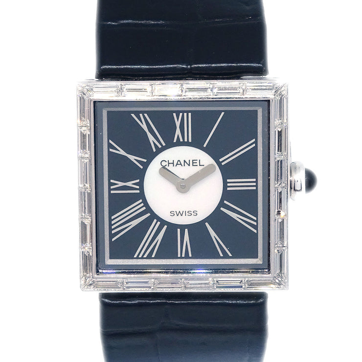 Chanel Mademoiselle Watch 18KWG C.S.***** 176883