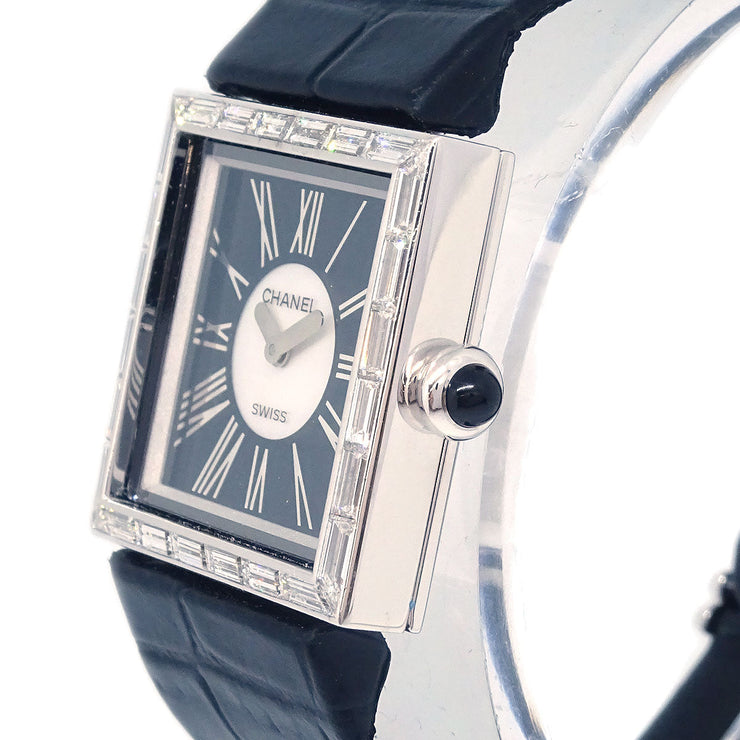 Chanel Mademoiselle Watch 18KWG C.S.***** 176883