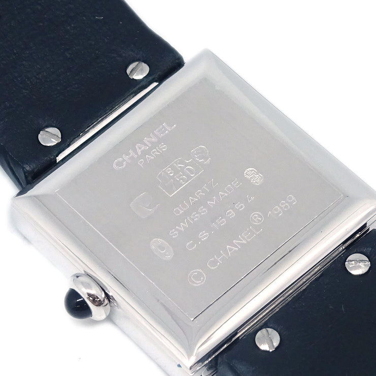 Chanel Mademoiselle Watch 18KWG C.S.***** 176883