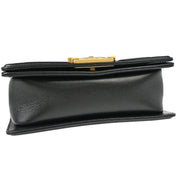 Boy Chanel Black Calfskin Small Chain Shoulder Bag 177010