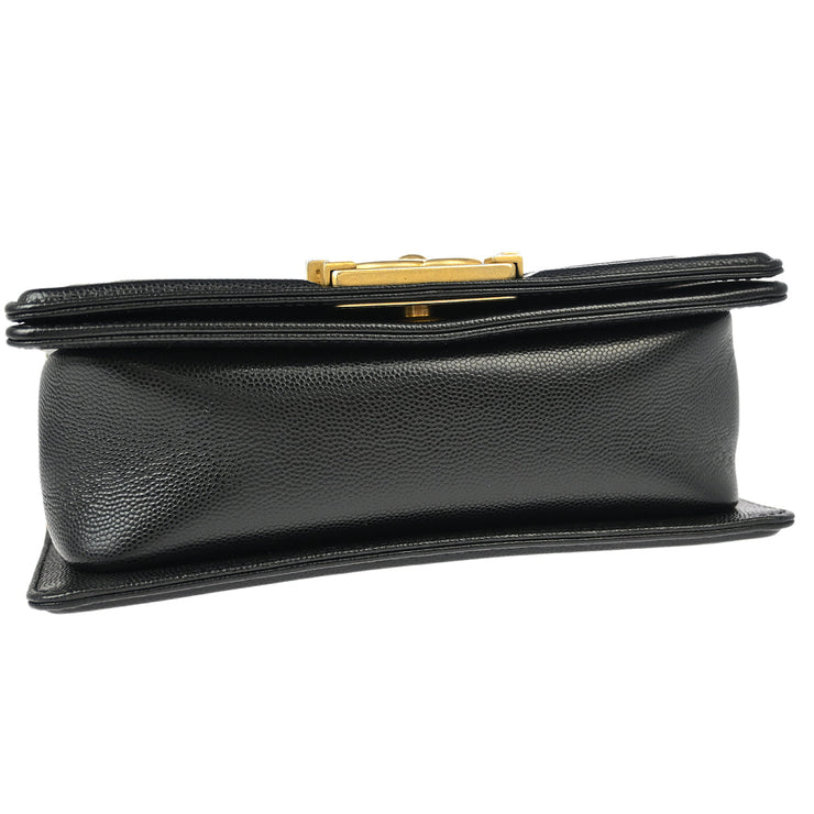 Boy Chanel Black Calfskin Small Chain Shoulder Bag 177010