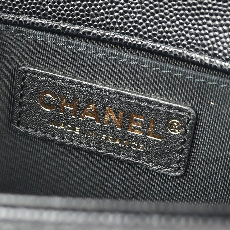 Boy Chanel Black Calfskin Small Chain Shoulder Bag 177010