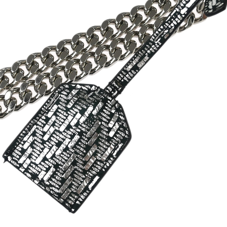 Yves Saint Laurent Silver Sunset Shoulder Bag ADM.442906.0618 177014