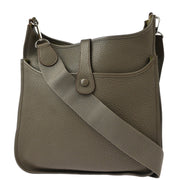 Hermes Etain Taurillon Clemence Evelyne 3 GM Shoulder Bag MDB Square:Q 177067