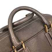 Loewe Metallic Gray Amazona 28 Handbag 260608 177070