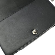 Boy Chanel Black Calfskin Medium Shoulder Bag 177089