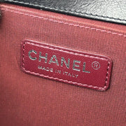 Boy Chanel Black Calfskin Medium Shoulder Bag 177089