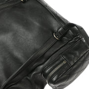 Chanel Black Calfskin Backpack 177153