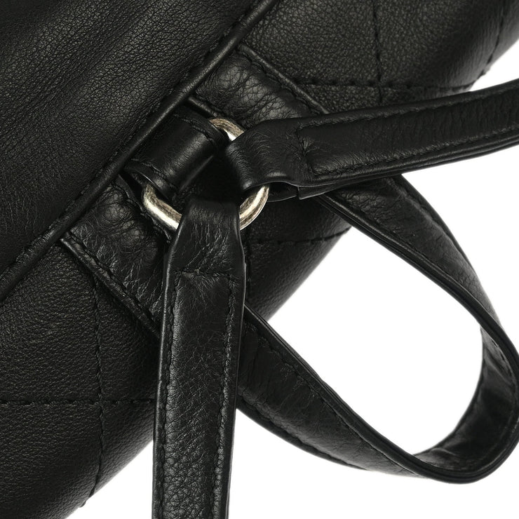 Chanel Black Calfskin Backpack 177153