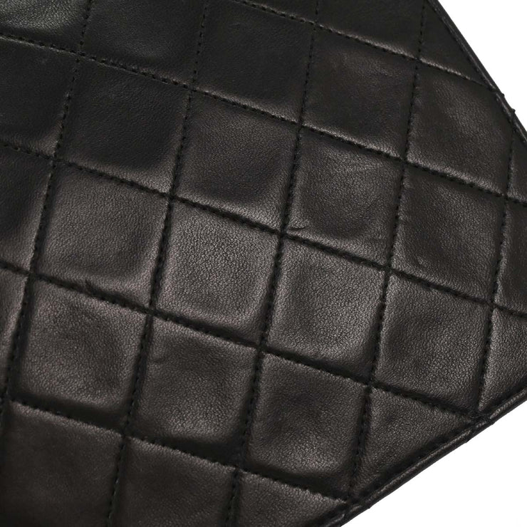 Chanel Black Lambskin 2way Handbag 177240