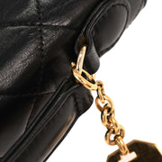 Chanel Black Lambskin 2way Handbag 177240
