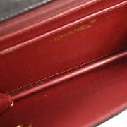 Chanel Black Lambskin 2way Handbag 177240