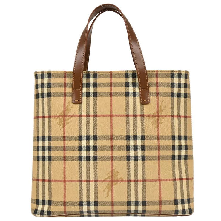 Burberry Beige House Check Handbag T-04-02 177276