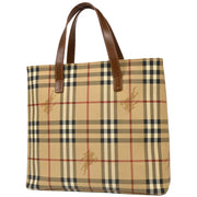 Burberry Beige House Check Handbag T-04-02 177276