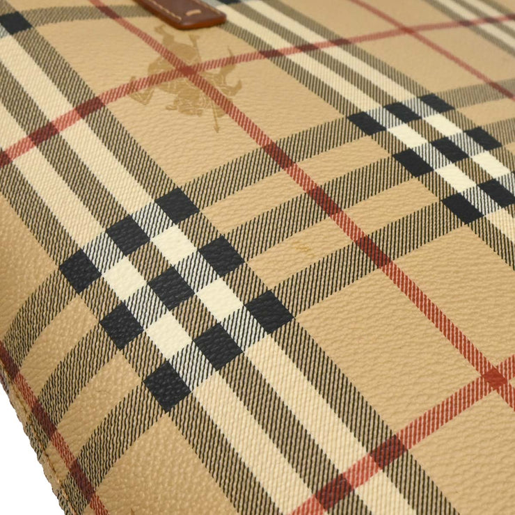 Burberry Beige House Check Handbag T-04-02 177276