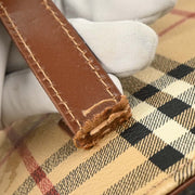 Burberry Beige House Check Handbag T-04-02 177276