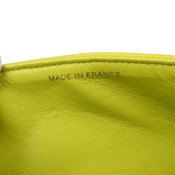 Chanel Light Green Lambskin Medium Diana Shoulder Bag 177278