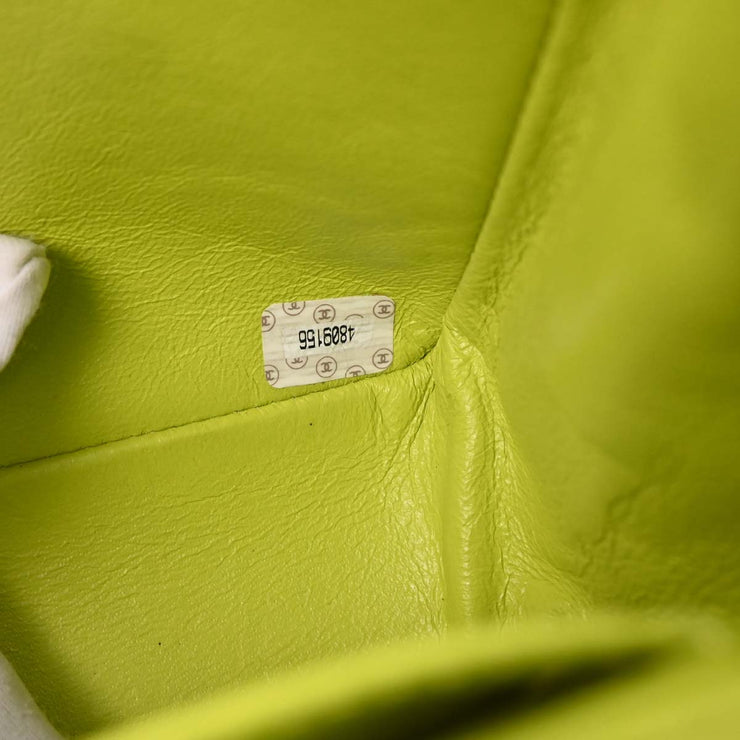 Chanel Light Green Lambskin Medium Diana Shoulder Bag 177278