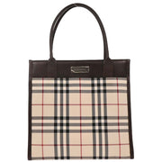 Burberry Beige Burberry Check Handbag 177286