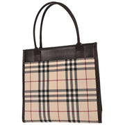 Burberry Beige Burberry Check Handbag 177286