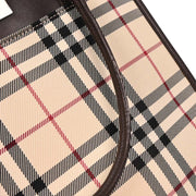 Burberry Beige Burberry Check Handbag 177286