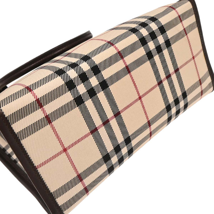 Burberry Beige Burberry Check Handbag 177286