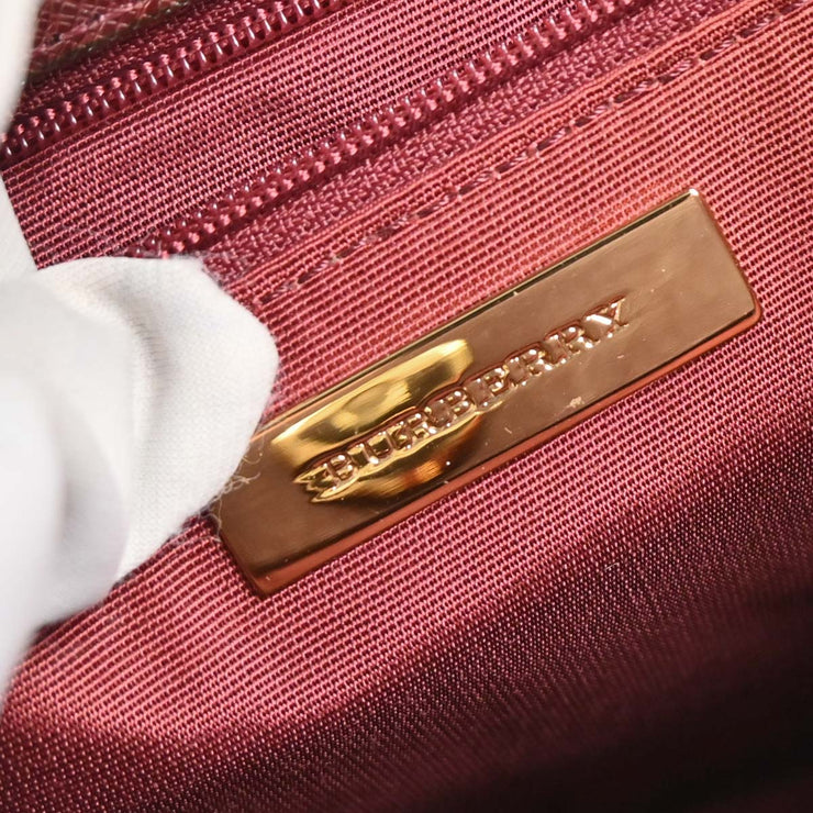 Burberry Beige Burberry Check Tote Handbag 177301