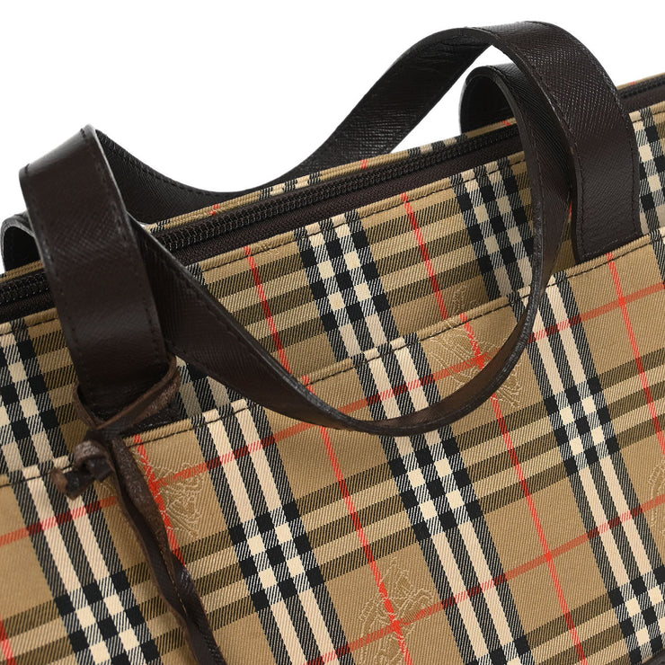 Burberrys Beige House Check Handbag 177304