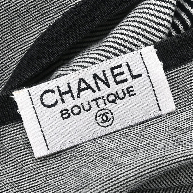 Chanel Short Sleeve Top Black 177313