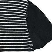 Chanel Short Sleeve Polo Shirt Top Black #42 177314
