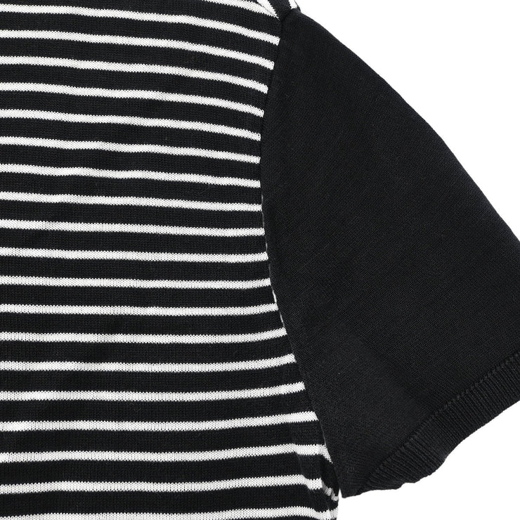 Chanel Short Sleeve Polo Shirt Top Black #42 177314