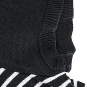 Chanel Short Sleeve Polo Shirt Top Black #42 177314