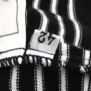 Chanel Short Sleeve Polo Shirt Top Black #42 177314