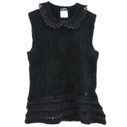 Chanel Sleeveless Top Black 02A #46 177315