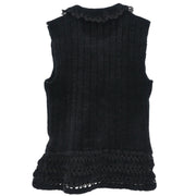 Chanel Sleeveless Top Black 02A #46 177315
