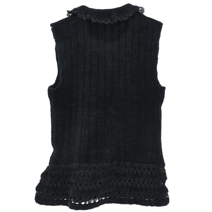 Chanel Sleeveless Top Black 02A #46 177315