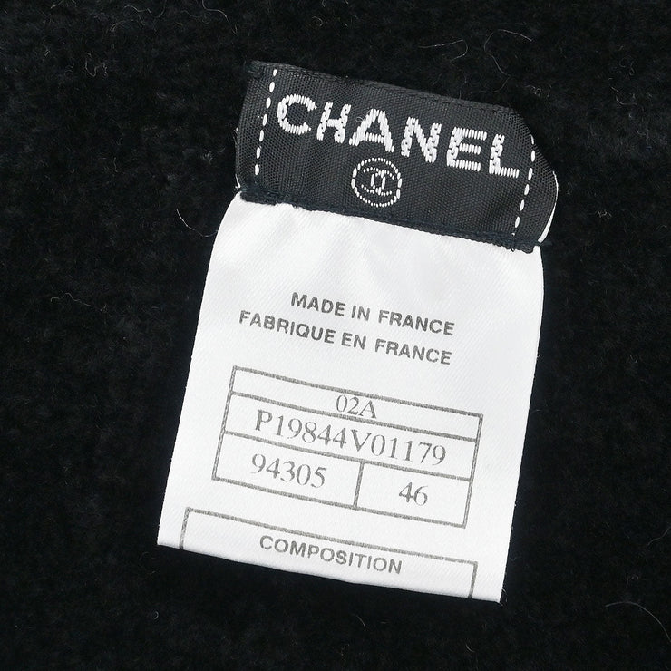 Chanel Sleeveless Top Black 02A #46 177315