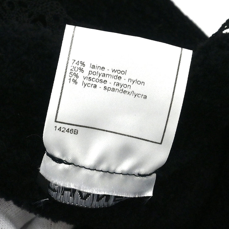 Chanel Sleeveless Top Black 02A #46 177315