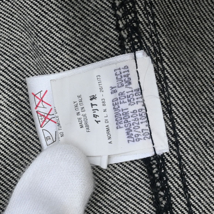Gucci Denim Jacket Black 207-1059-7184 0551/WG416 99/02606 #40 177320