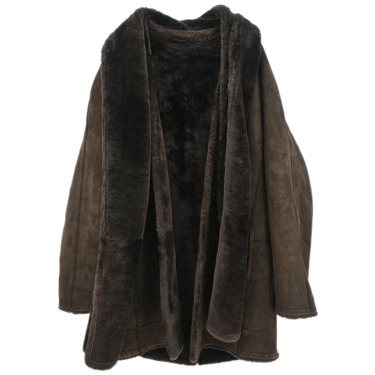 Hermes Coat Brown #40 177321