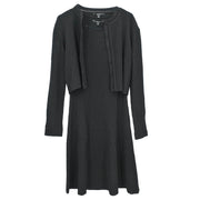 Gucci Setup Cardigan Sleeveless Dress Black 371117-X7225 #M 177325
